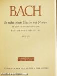 Kantate BWV 170-179.