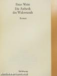 Die Ästhetik des Widerstands
