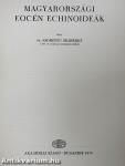 Magyarországi eocén Echinoideák