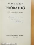 Próbaidő (dedikált példány)