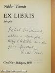 Ex libris (dedikált példány)
