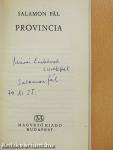Provincia (dedikált példány)