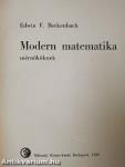 Modern matematika mérnököknek