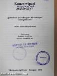 Konzervipari Zsebkönyv