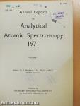 Annual Reports on Analytical Atomic Spectroscopy 1971