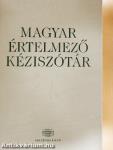 Magyar értelmező kéziszótár