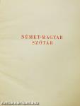 Német-magyar nagyszótár