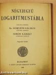 Négyjegyű logaritmustábla