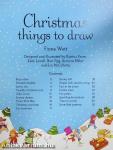 Christmas things to draw