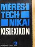 Méréstechnikai kislexikon
