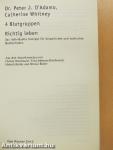 4 Blutgruppen - Richtig leben