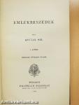 Emlékbeszédek I-II.