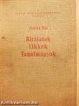Bírálatok - Cikkek - Tanulmányok