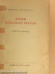 Hitler bizalmasa voltam