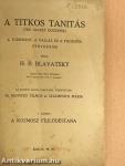 A titkos tanitás I. (töredék)