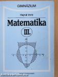 Matematika III.