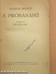 A próbabábú