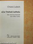 »Zur Freiheit befreit«