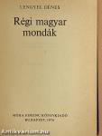 Régi magyar mondák