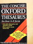 The Concise Oxford Thesaurus