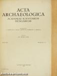Acta Archaeologica XII/1-4