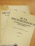 Acta Archaeologica XI/1-4