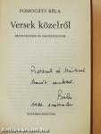Versek közelről (dedikált példány)