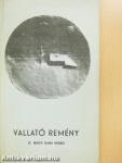 Vallató remény (dedikált példány)