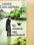 Kis előadások nagy kérdésekről