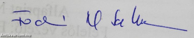 Hittan 1. (dedikált példány)