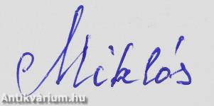 Bangó Miklós (dedikált példány)