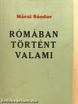 Rómában történt valami