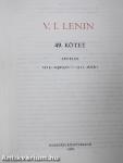 V. I. Lenin összes művei 49.