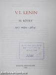 V. I. Lenin összes művei 32.