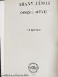 Arany János összes művei III.