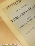 Közgazdaságtan II.