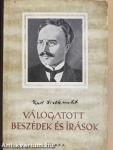 Válogatott beszédek és írások
