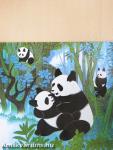 Panda mackó vendégségben