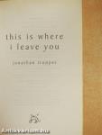 This Is Where I Leave You