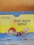 Bori úszni tanul