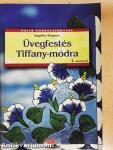 Üvegfestés Tiffany-módra
