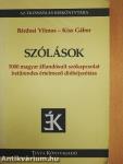Szólások