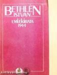 Bethlen István emlékirata