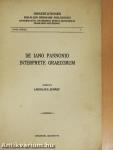 De Iano Pannonio interprete graecorum