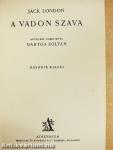 A vadon szava