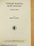 Utolsó hajnal, első hajnal