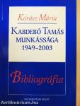 Kabdebó Tamás munkássága