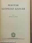 Magyar szófejtő szótár