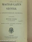 Magyar-latin szótár