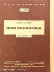 Pártunk propagandamunkája